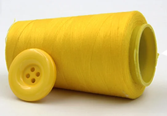 Wholesale RTS 100% polyester sewing thread optional color available hand spinning machine for clothes bag