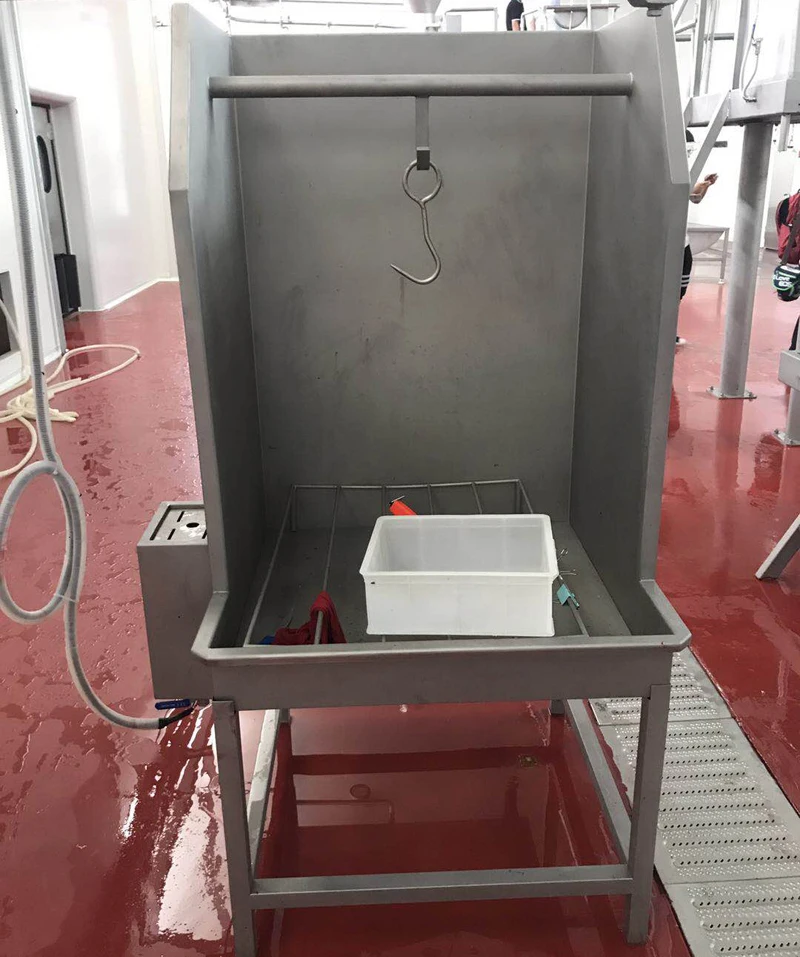 Agricultural Slaughtering Solution Cattle Head Cleaning Machine For Cow Slaughtering