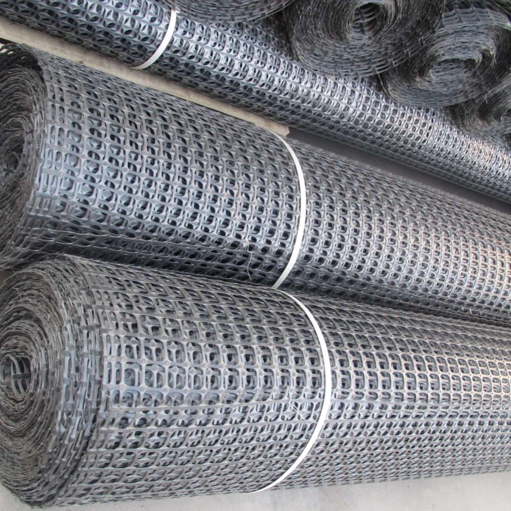 Road Construction Polypropylene Plastic Biaxial Geogrid Prices