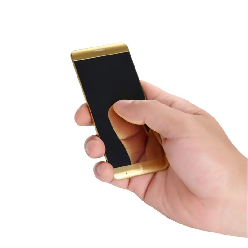 Оригинальный супер мини-ультратонкая карта Размер Роскошный Anica A7 мобильный телефон