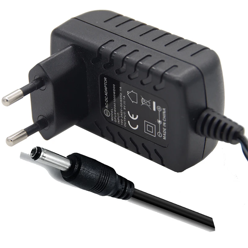 AC 100-240v 50/60Hz DC 9V 0.4A 0.5A 0.6A 1A 1.5A 2A 3A 4A 5A универсальная литиевая батарея зарядное устройство для