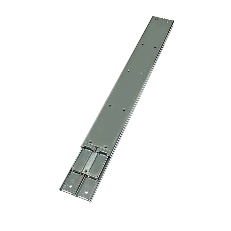 Three Section Full Extension Ball Bearing Heavy duty slide rail  smooth Stainless steel slide Industrial Rail 220KG