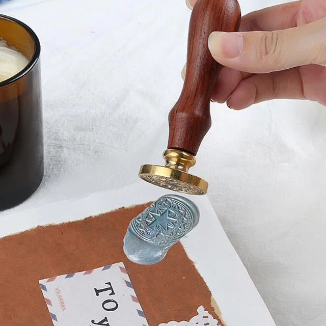 Small MOQ Custom Design Antique Seal Wax Stamp For DIY Wedding Invitations