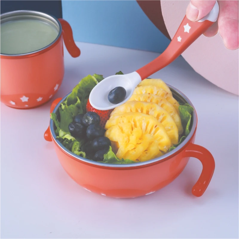 Food Grade Children bendbable Fork And Spoon set Kids baby Cutlery