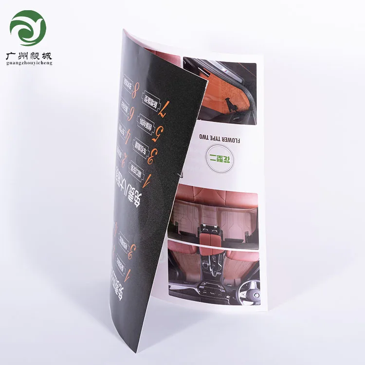 cheap top quality full color recyclable fold materials gentleman jack poster printing custom poster