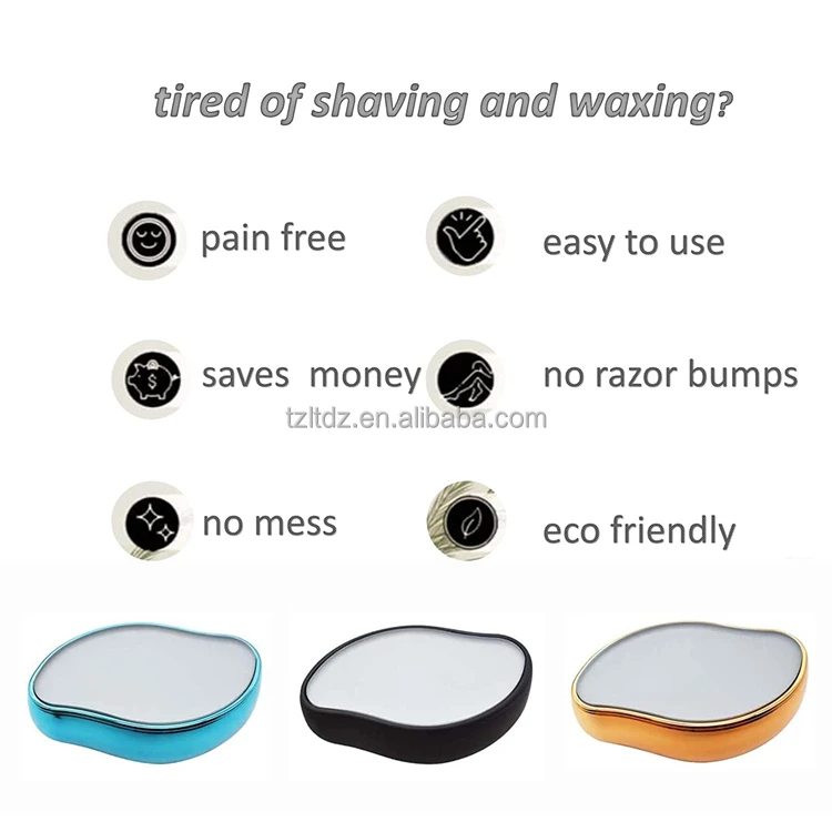 Factory wholesale Upgrade style Painless Exfoliation Hair Removal Tool Crystal Hair Eraser Magic Crystal Hair Remover