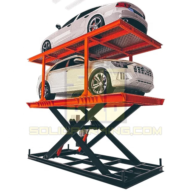 Hydraulic Scissor Car Lift Movable Scissor Car Lift Platform