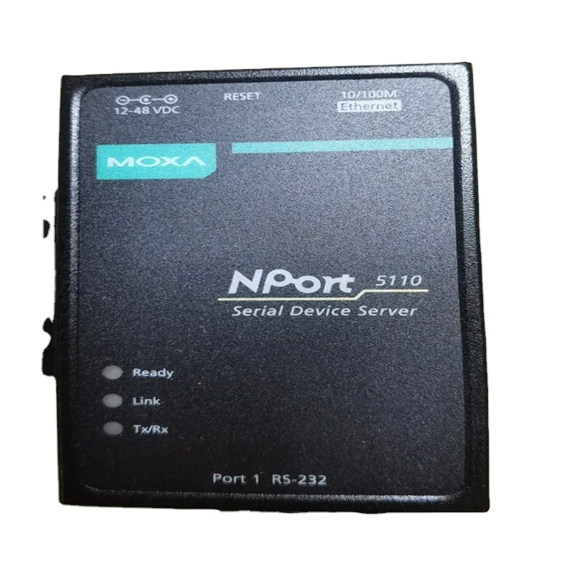 MOXA NPort 5230 RS-232 1 Port Unmanaged Industrial Ethernet Switch Serial Port Server 100% New and Original In Stock
