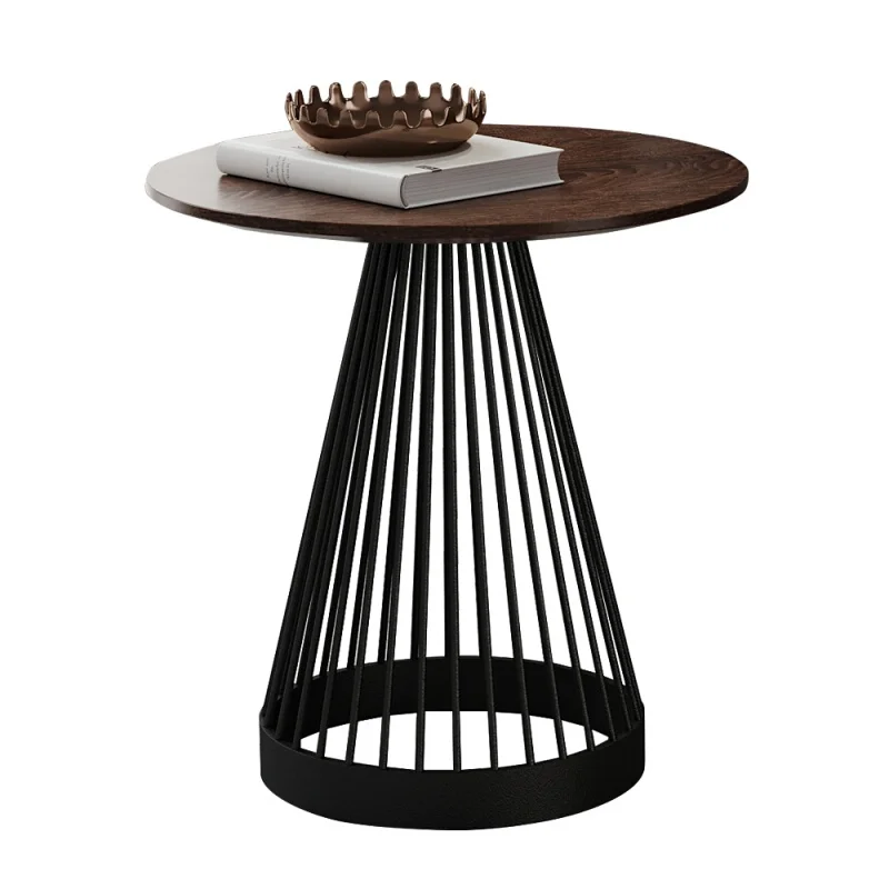 
Nordic solid wood minimalist design bar table and chair set 