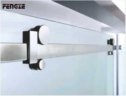 Discount Price Bathroom Hardware Frameless Glass Door Sliding