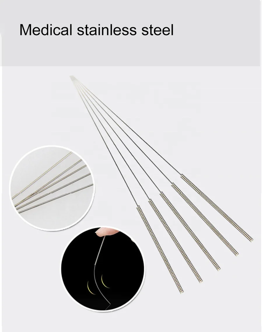 AmywellMED 500 Dry Needles Sterile Acupuncture Needles For Single Use