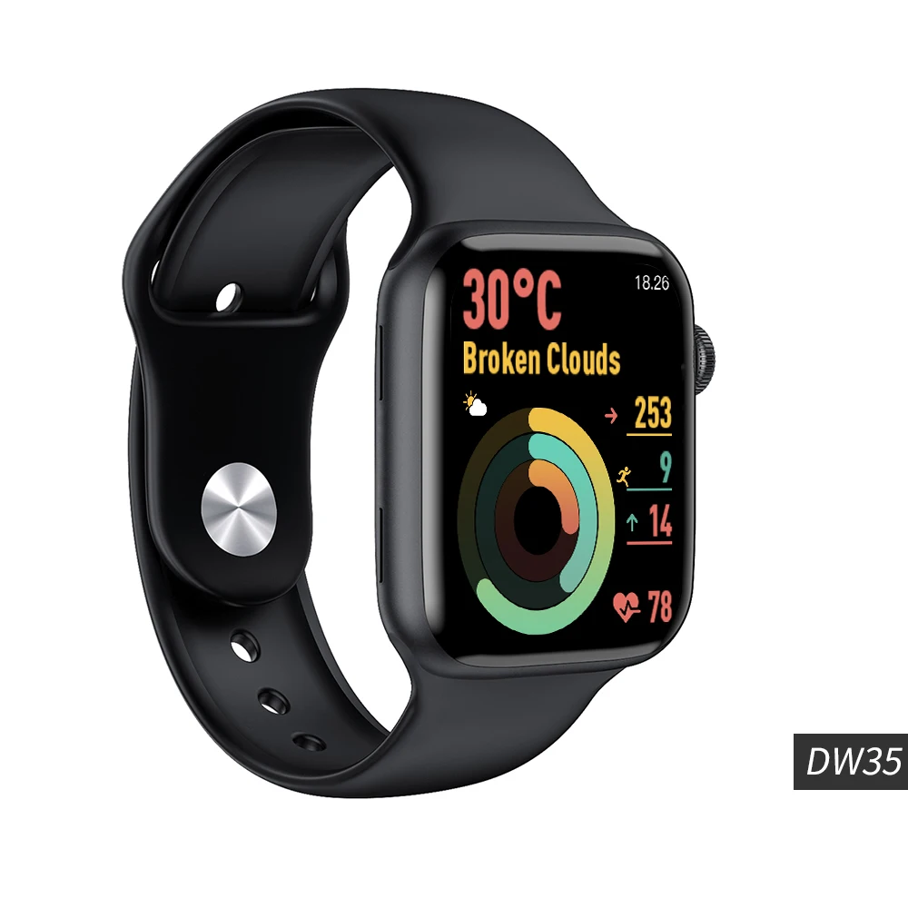 
New Smartwatch Product Dw35 Oem Android Smart Watch 2021 Popular Mens Women Sports Bracelets Wrist Watch Fitness Smart Band 