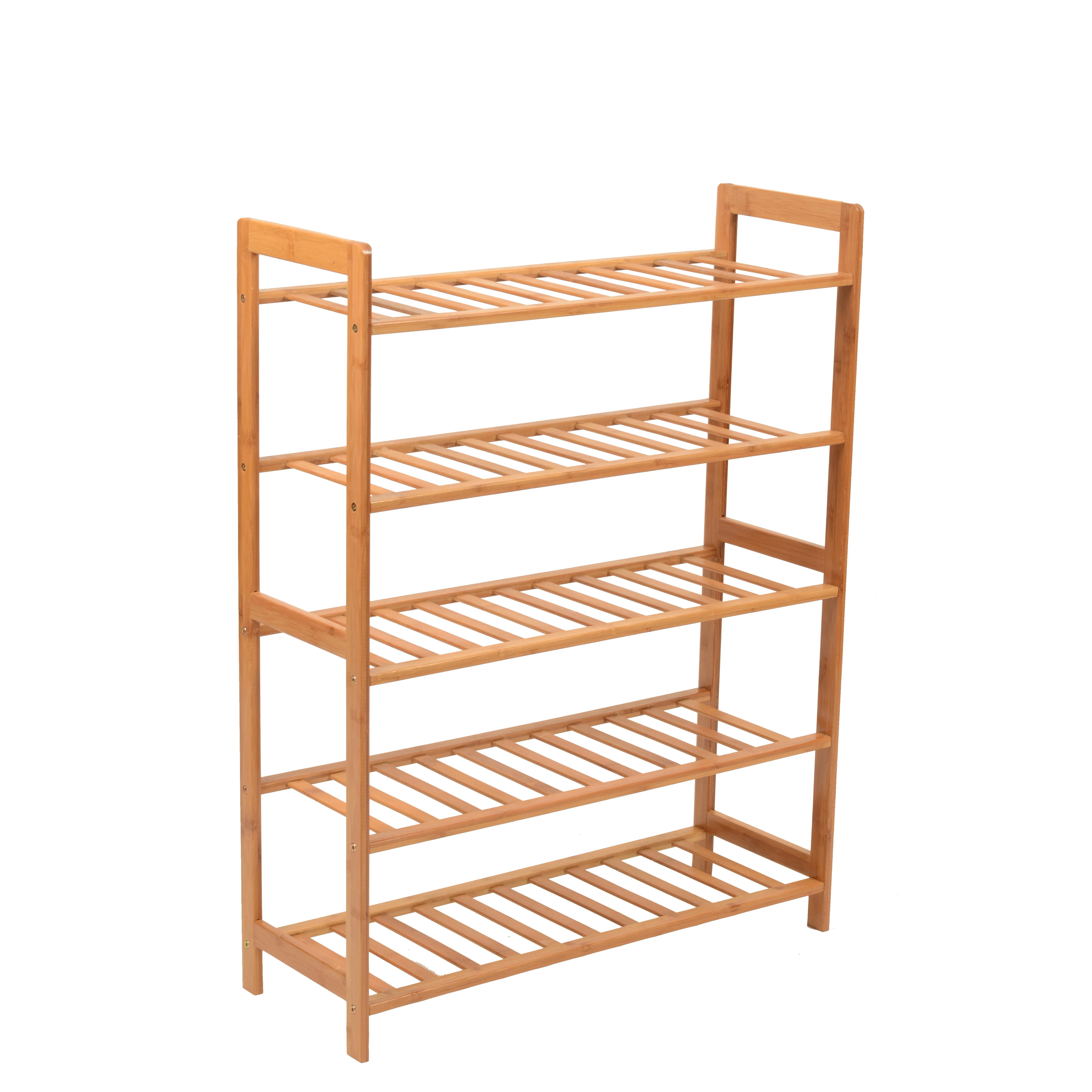 Durable Using Low Price Organizer Shelf Bench Fold Bamboo Wooden Shoe Rack