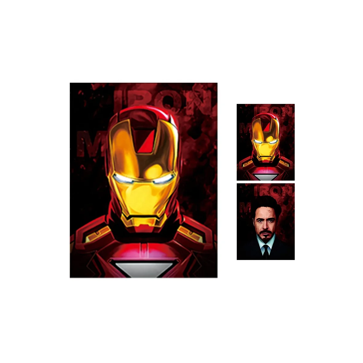 Colorful 3D Lenticular Poster Printing For Movie Advertising 30 * 40cm