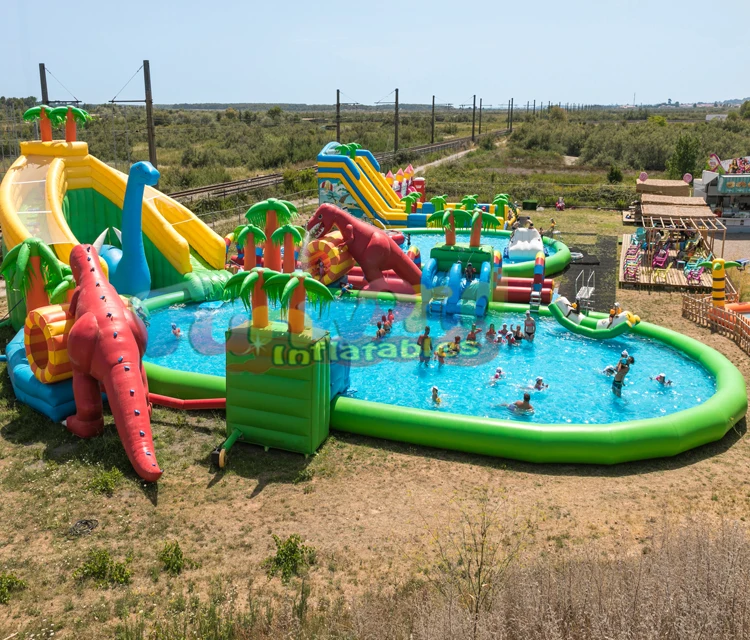 Gonflables Санки bords de piscines juegos acuaticos inflables надувной замок парки бассейн водная горка с