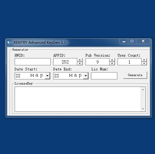 Xentry Advanced KeyGen 1 ключ Keygen разблокированная поддержка C4/C5/C6 автомобиль перед 2024 06 и грузовик 2023 09