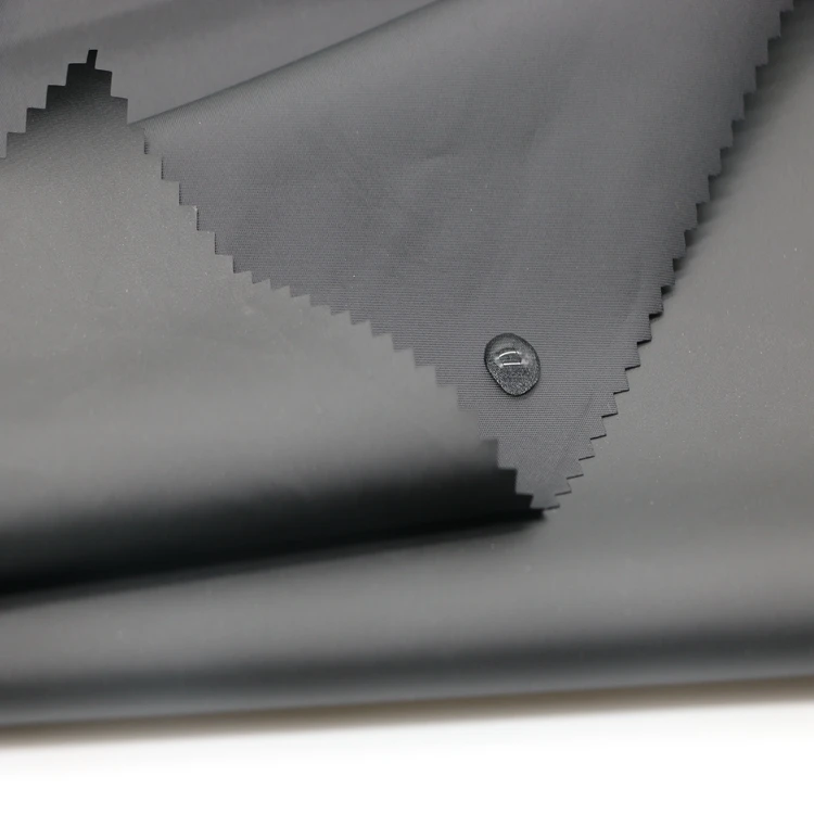 QUALITY  100% POLYESTER 190T TAFFETA WITH  PVC COATED FOR  RAIINWEAR