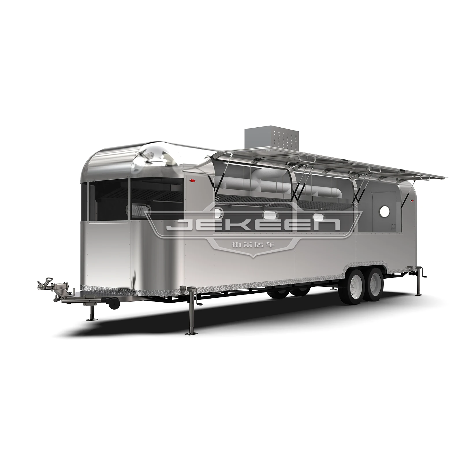 JEKEEN AirStream продовольственный грузовик лагерный кухонный прицеп с оборудованием Sott-8