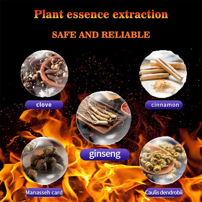 2024 XXXL Sex Power Oil for Men 10ML Organic Grapefruit Flower Aroma Massage Oil for Penis Enlargement Supply