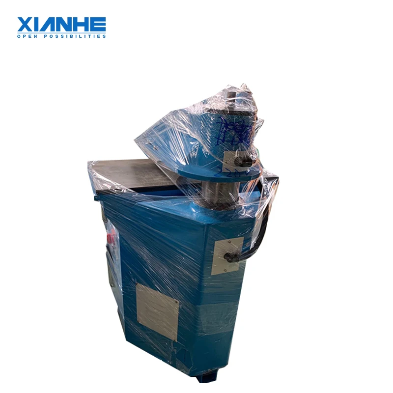 high quality manual hydraulic swing arm clicker press cutting machine for leather