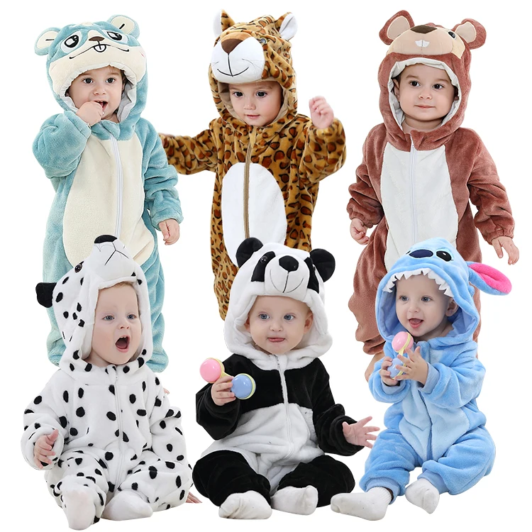 Boys Girls Newborn Baby Clothes Cartoon Winter Baby Romper Cosplay Costumes new born baby clothes winter