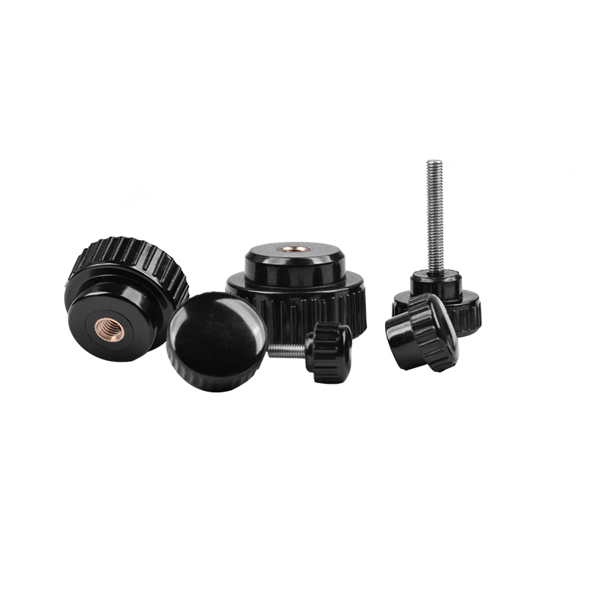 clamp knob plastic knob with M8 M10 M12 bolt metal bolt through bolt