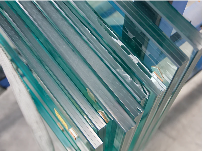 Aluminum glass railing U channel/U channel glass railing for tempered laminated glass
