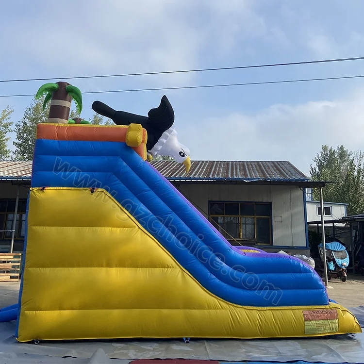 Factory Price Inflatable Slide Bouncer Inflatable Eagle Slide Combo for Rental Backyard