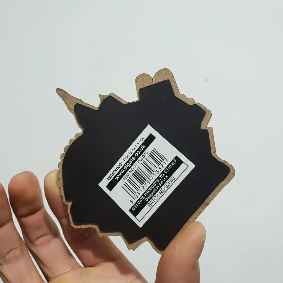 Special British 3D two-layer handmade refrigerator wood souvenir magnet
