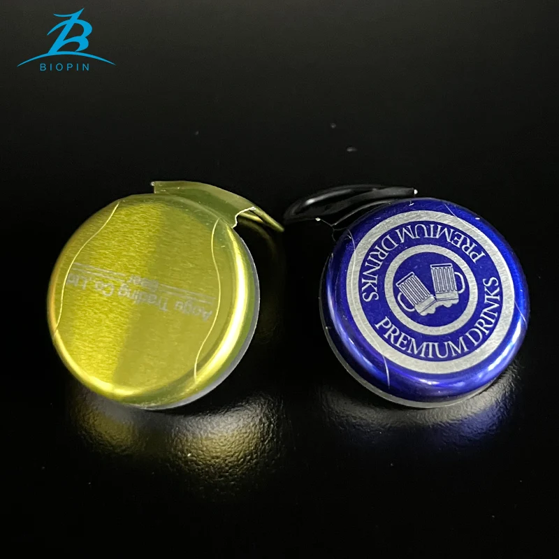 NEPAL PULL of CAPS ALUMINUM RING PULL CLOSURE for BEER BOTTLE