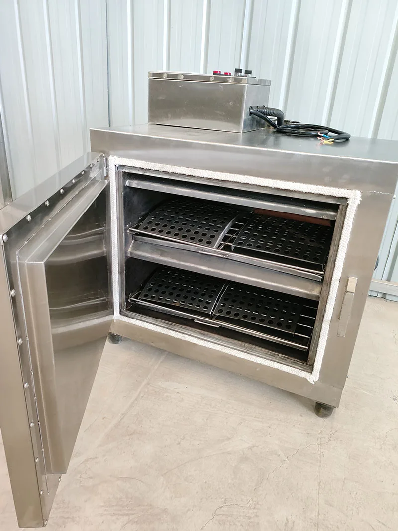 Commercial electric and charcoal smoked meat curing fish making smoker oven machine