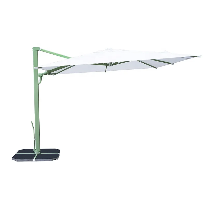  Outdoor Deluxe 3*3M Square Type Garden Roman Umbrella patio
