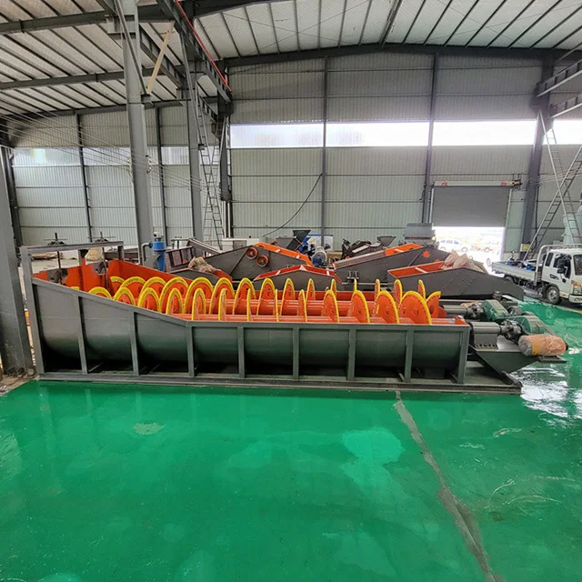 Double Screw Spiral Sand Washing Equipment Industrial Washer Supplier Manufactur Equip