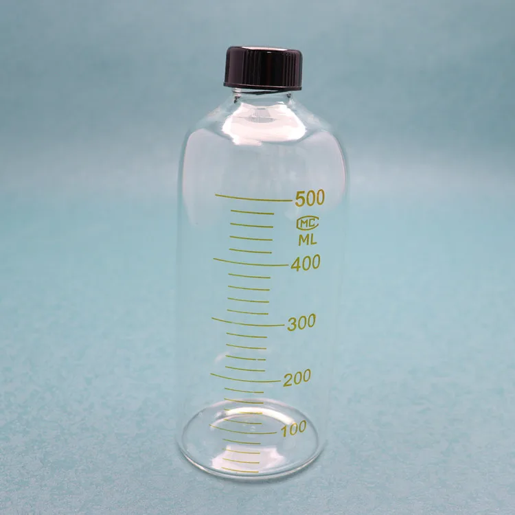 Hot sale chemical borosilicate reagent bottles  Wide Mouth chemical reagent Lab Quality Bottles