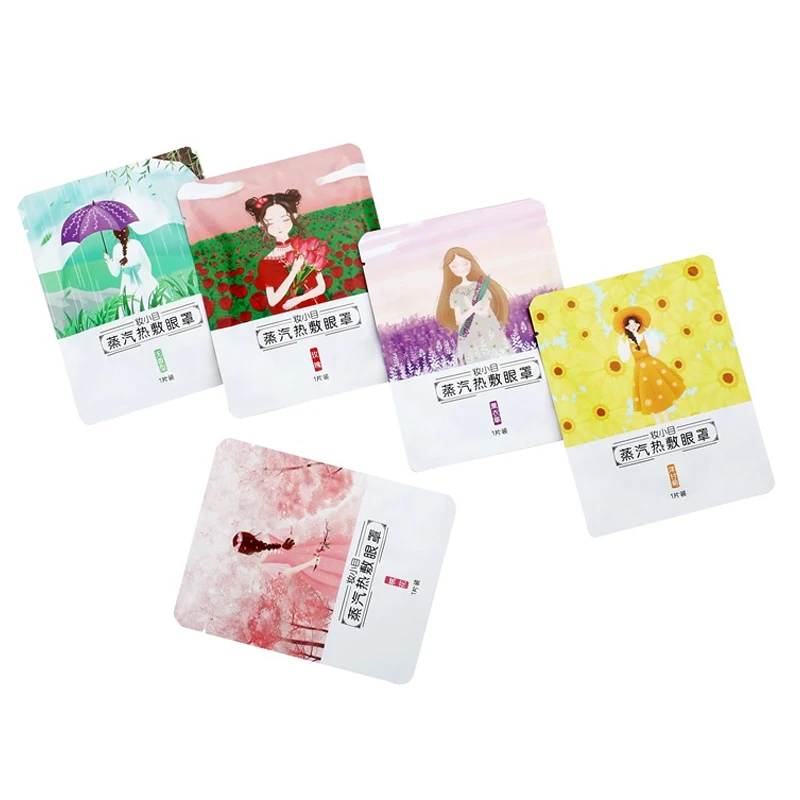 Heated Eye Mask Compress Hot Compress Eye Mask Steam Disposable Covers Self Heating Warm Eyemask Warmer Patch Heat Eye Pad