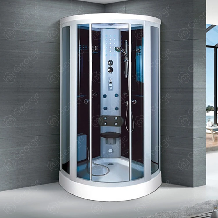 
Cheap bathroom doors plastic tray hot steam shower cabin 