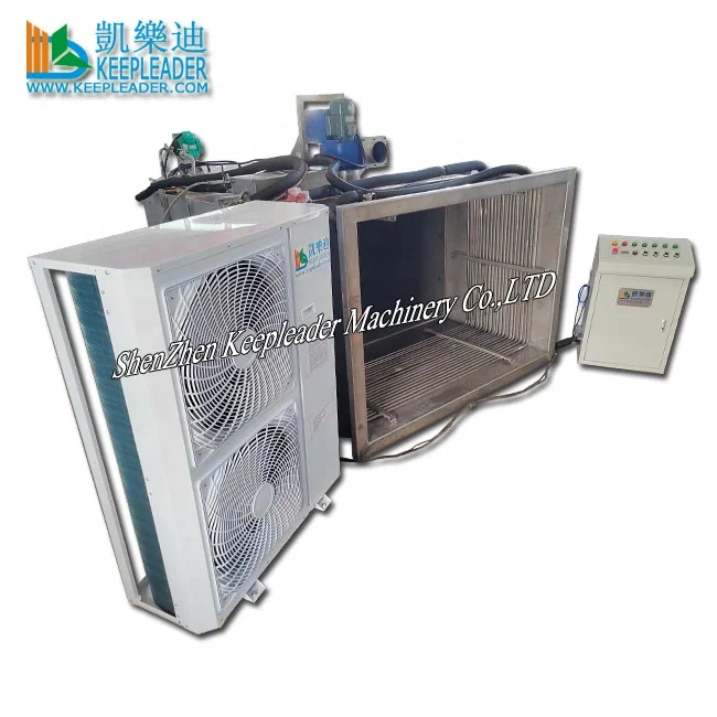 Ultrasonic Vapor Degreasing Machine Two Stages Automated Degreaser of Dual Tanks Refrigeration Cooled Solvent Cleaning Equipment