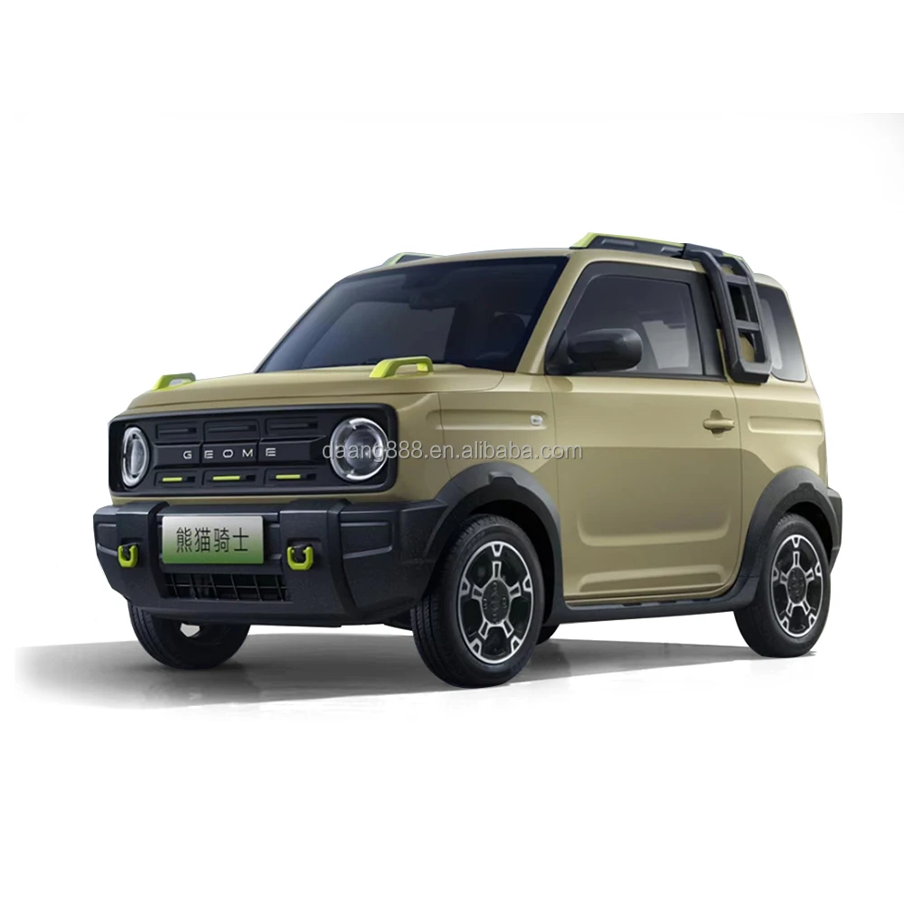 Лидер продаж мини-эв GEELY Panda 4 места милый маленький Электрический дешевый автомобиль для взрослых ежедневный транспорт 120 км 200