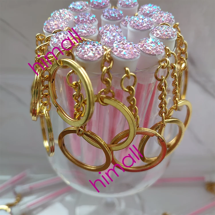 Бесплатная частная торговая марка, индивидуальные бриллиантовые палочки для ресниц, кисть для туши, отдельные тубы, кисти для ресниц