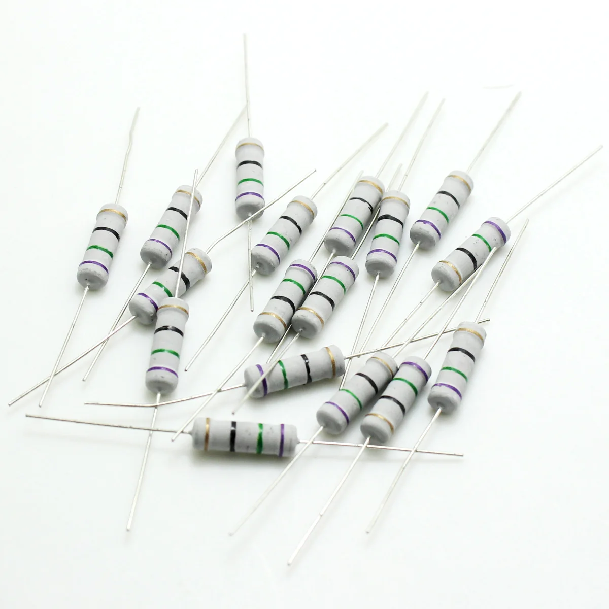 Metal Glaze Resistor 2W 5% 1K 10R 3.3K 47K 51K 220K 1M 2W 1% Axial Leaded Through Hole Resistors