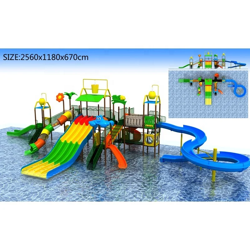 2021 water slide design aqua park water park swimming pool slides water playground