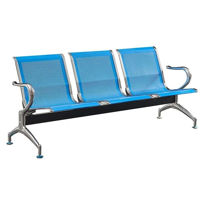 Hot Sale Airport Hospital Public Area Bench Waiting Room Stainless Steel Chairs YA-J19A