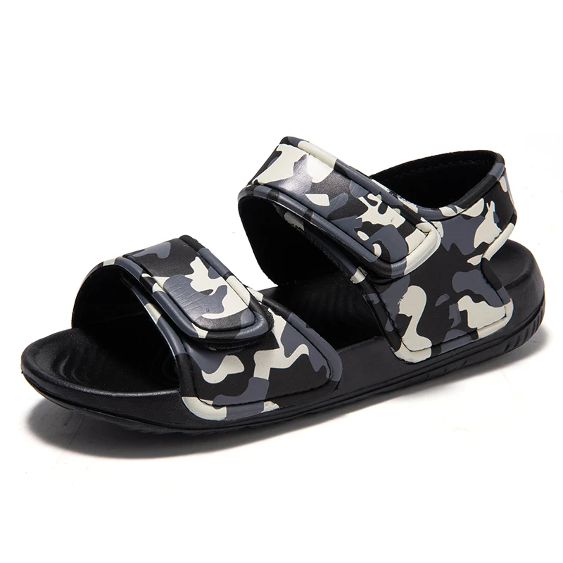 Новинка, низкая цена, детские мягкие сандалии, удобные тапочки без запаха EVA для девочек и мальчиков, модные детские пляжные сандалии на заказ