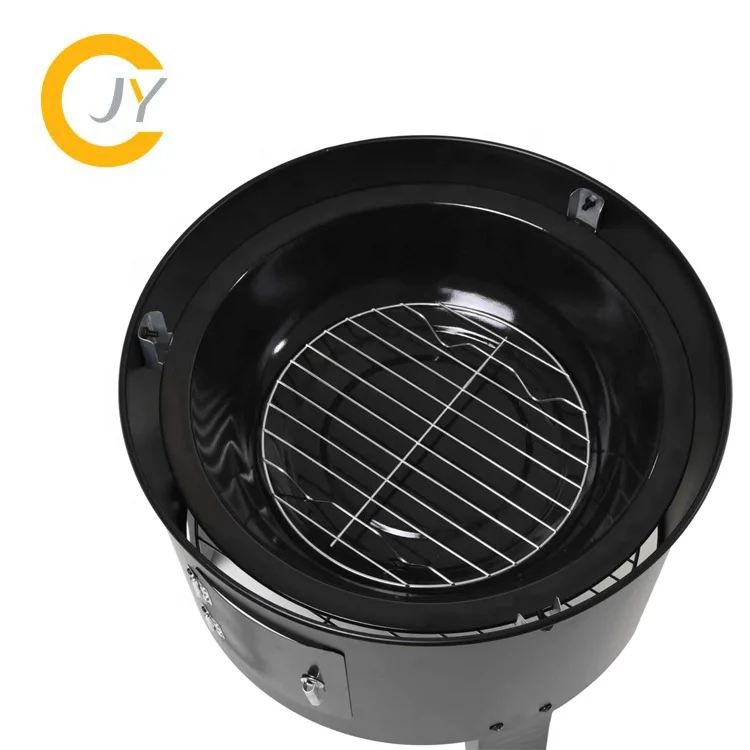 Outdoor Commercial Portable three layer black smoke barbecue oven