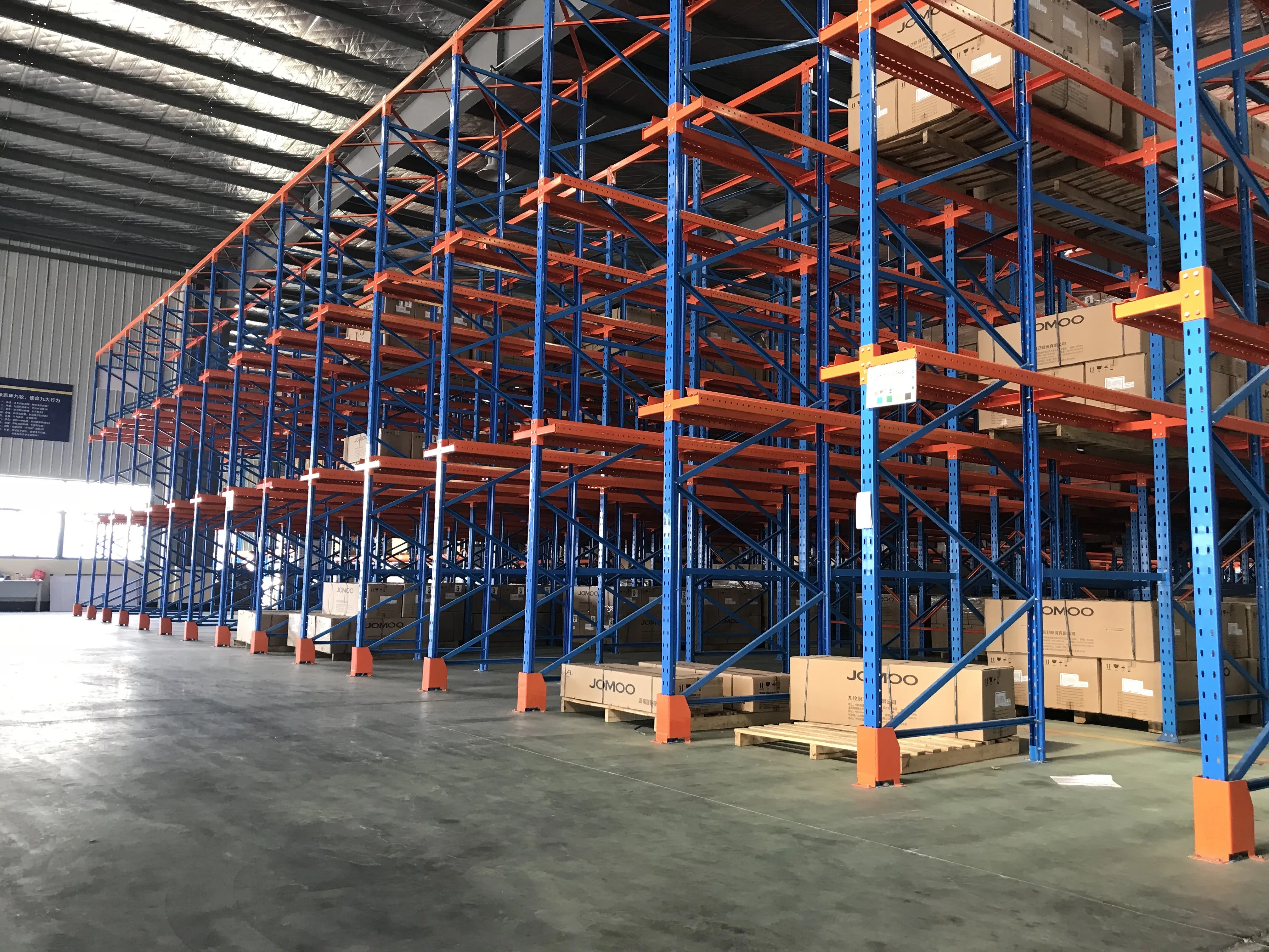 Industry Warehouse Racks Drive In Rack Adjustable Heavy Duty Pallet Racking System