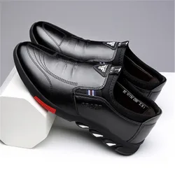 Men Casual Sneakers Breathable  Walking Shoes Fashion Driving Shoe Luxury Leather Shoes for Male Business Work