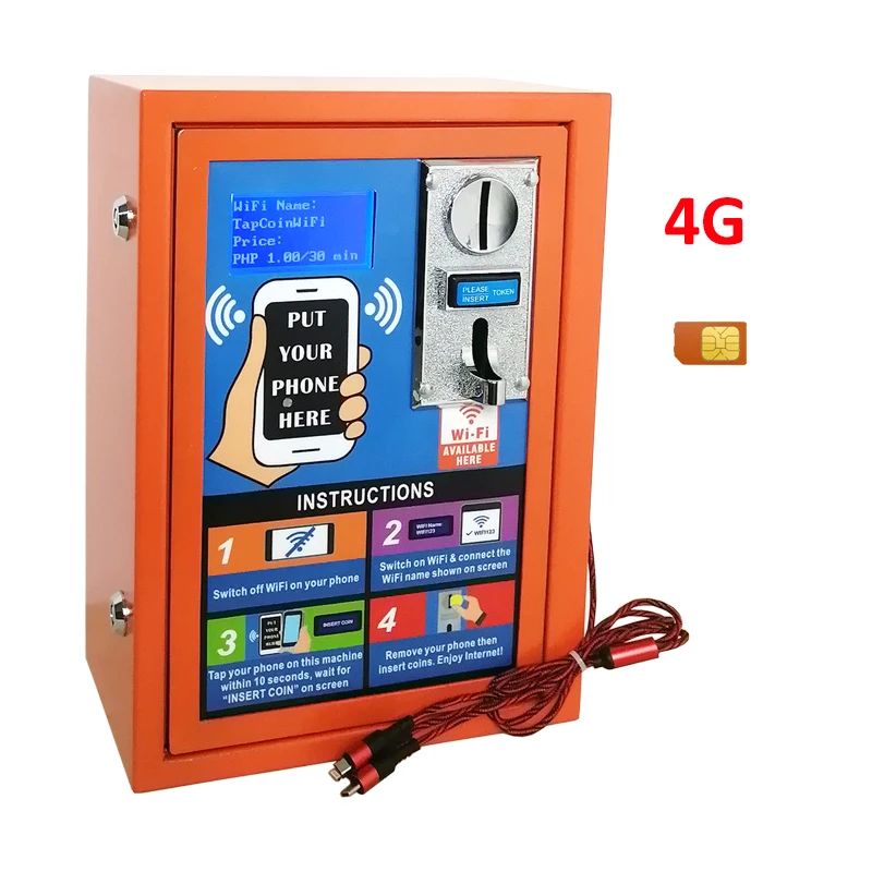 2022 New Technology 4G Coin Operated Machine Business Vandal-Proof Maquina WiFi Cheap Vending Machine