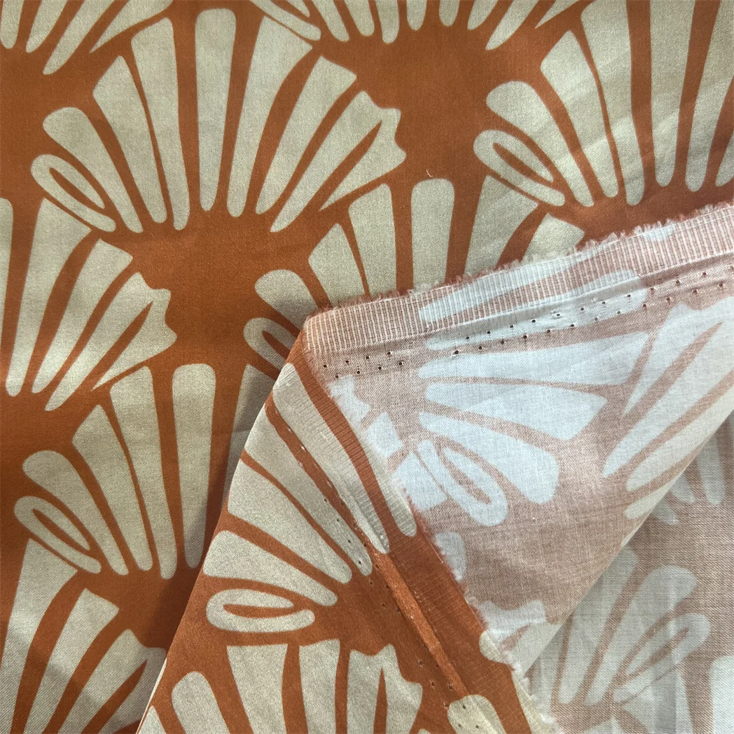 Shaoxing Factory Custom Print 100cotton Fabric Fashion Woven Fabric Digital Cotton Printed Fabric For Women