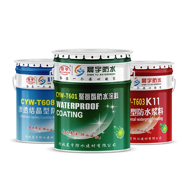 Liquid polyurethane waterproof coating for buildings