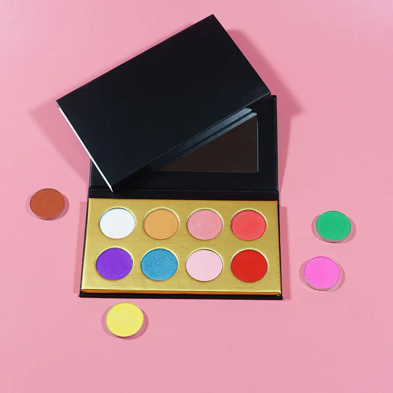 Pick Your Matte Shimmer Duochrome Glitter Eye Shadow Make Your Own Makeup DIY Empty Vegan Eyeshadow Palette